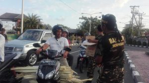 aksi Banser Denpasar Utara