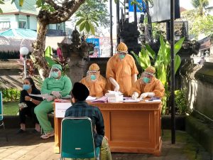 rapid test bagi Santri Bali